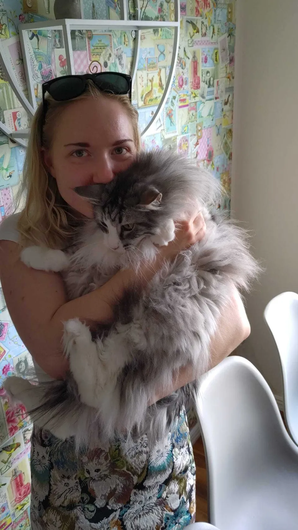 Family moment featuring Iris